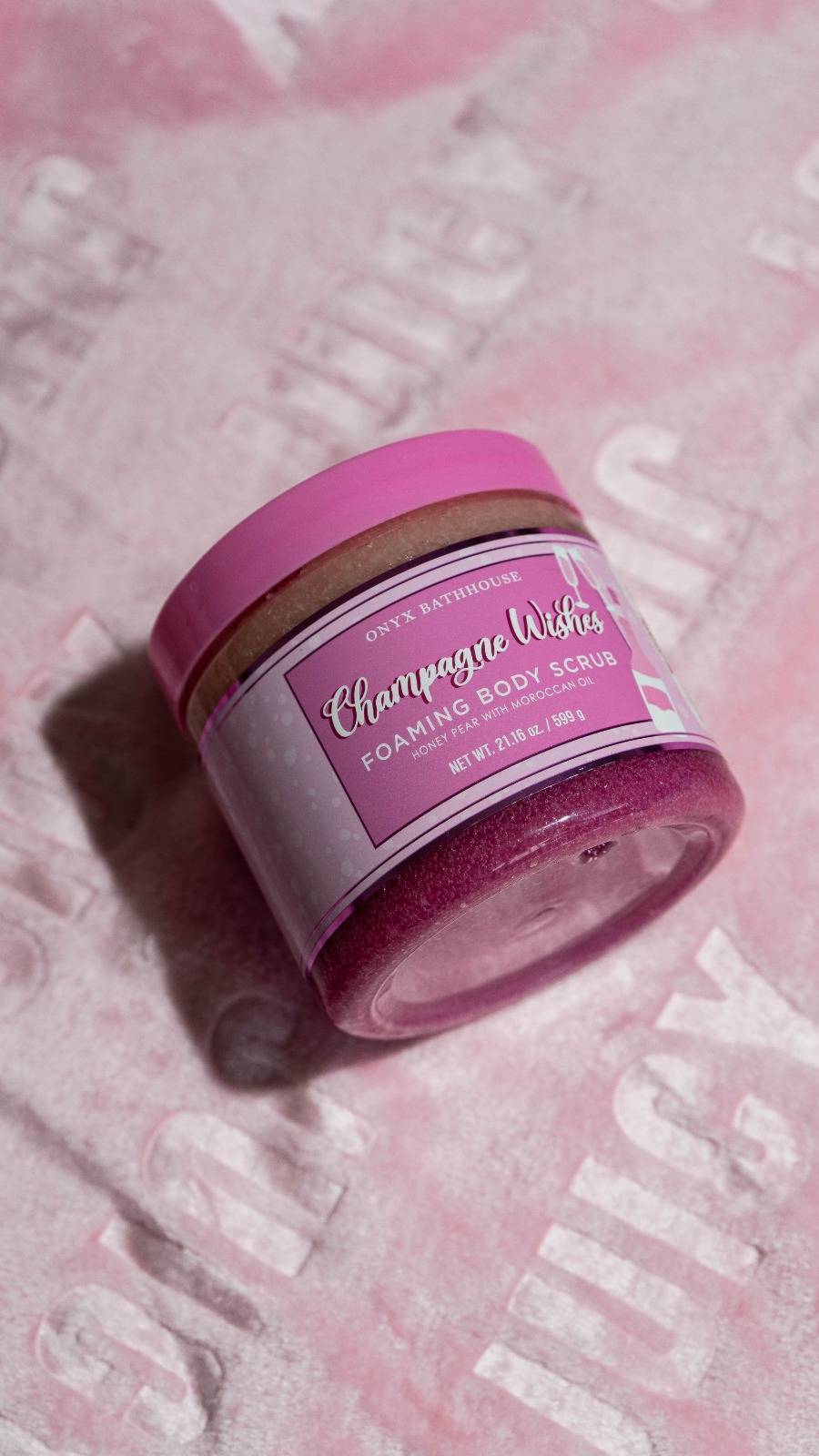 Exfoliante body scrub champagne wishes