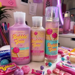 kit splash , jabon liquido y crema de chicle